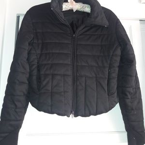 Newport News Small black puffy jacket